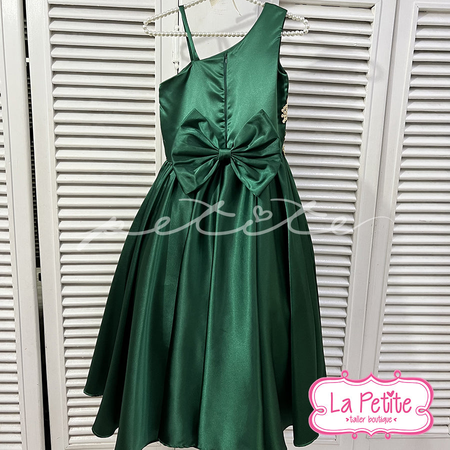 verde encaje dorado