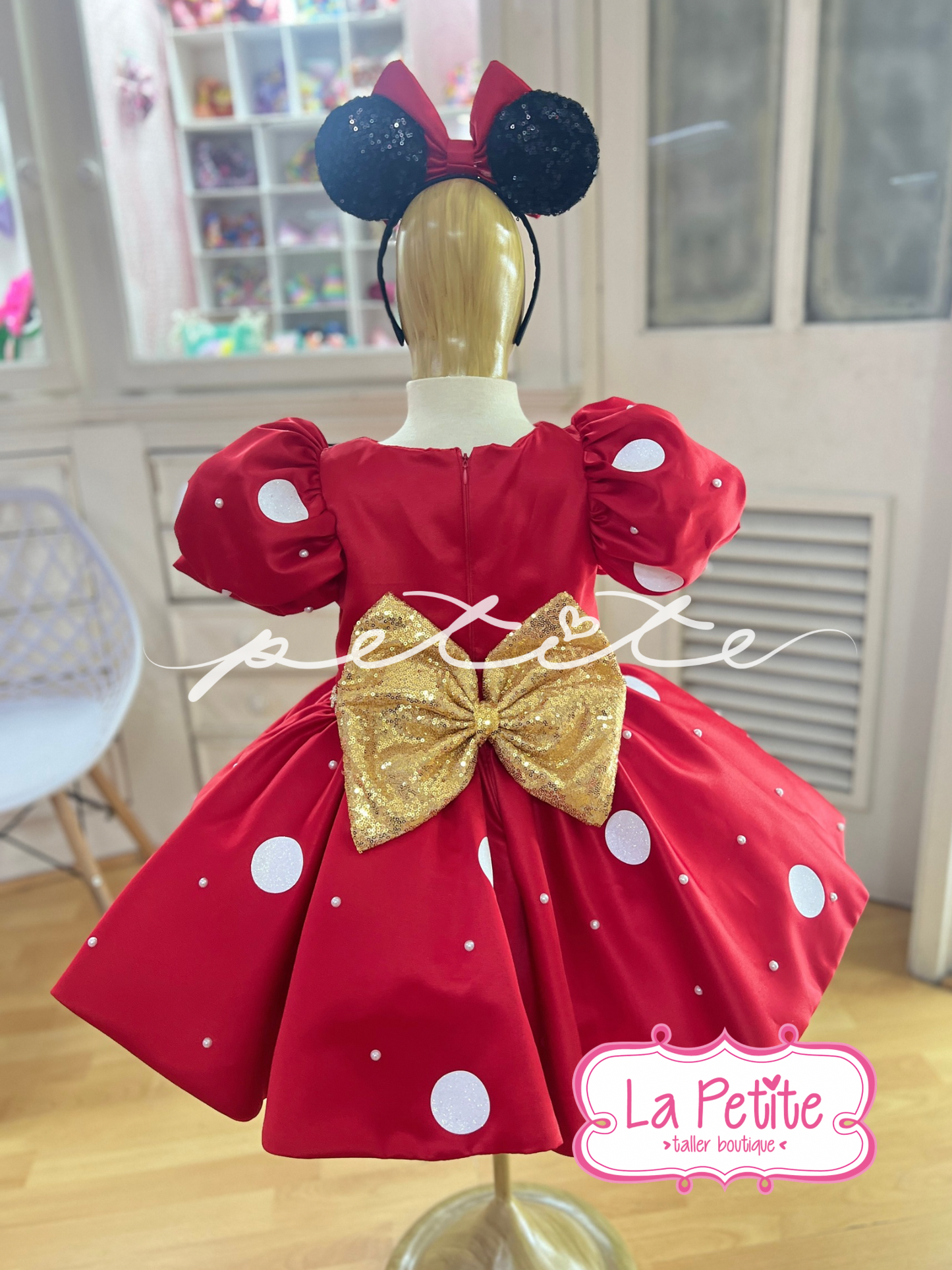 Minnie red gold