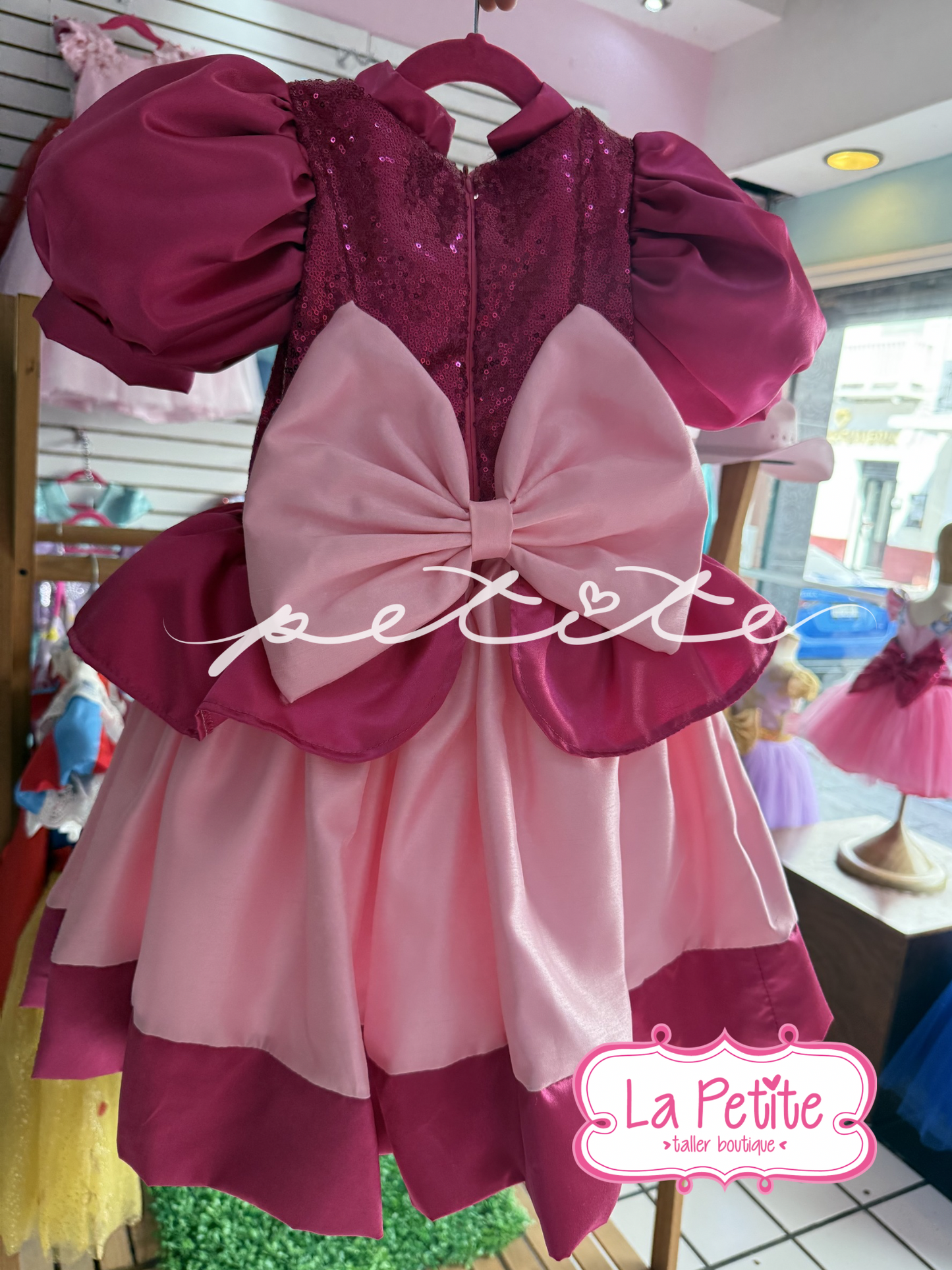 Peach pink
