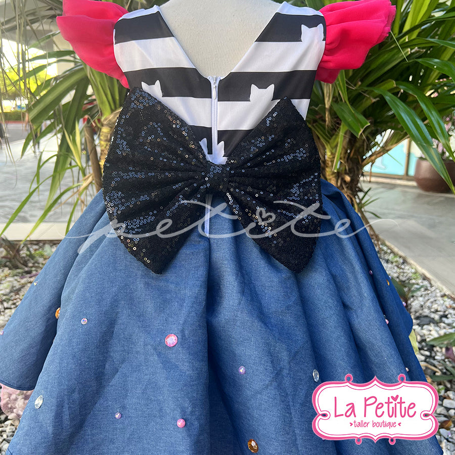 Gabby Vestido con personajes peluches