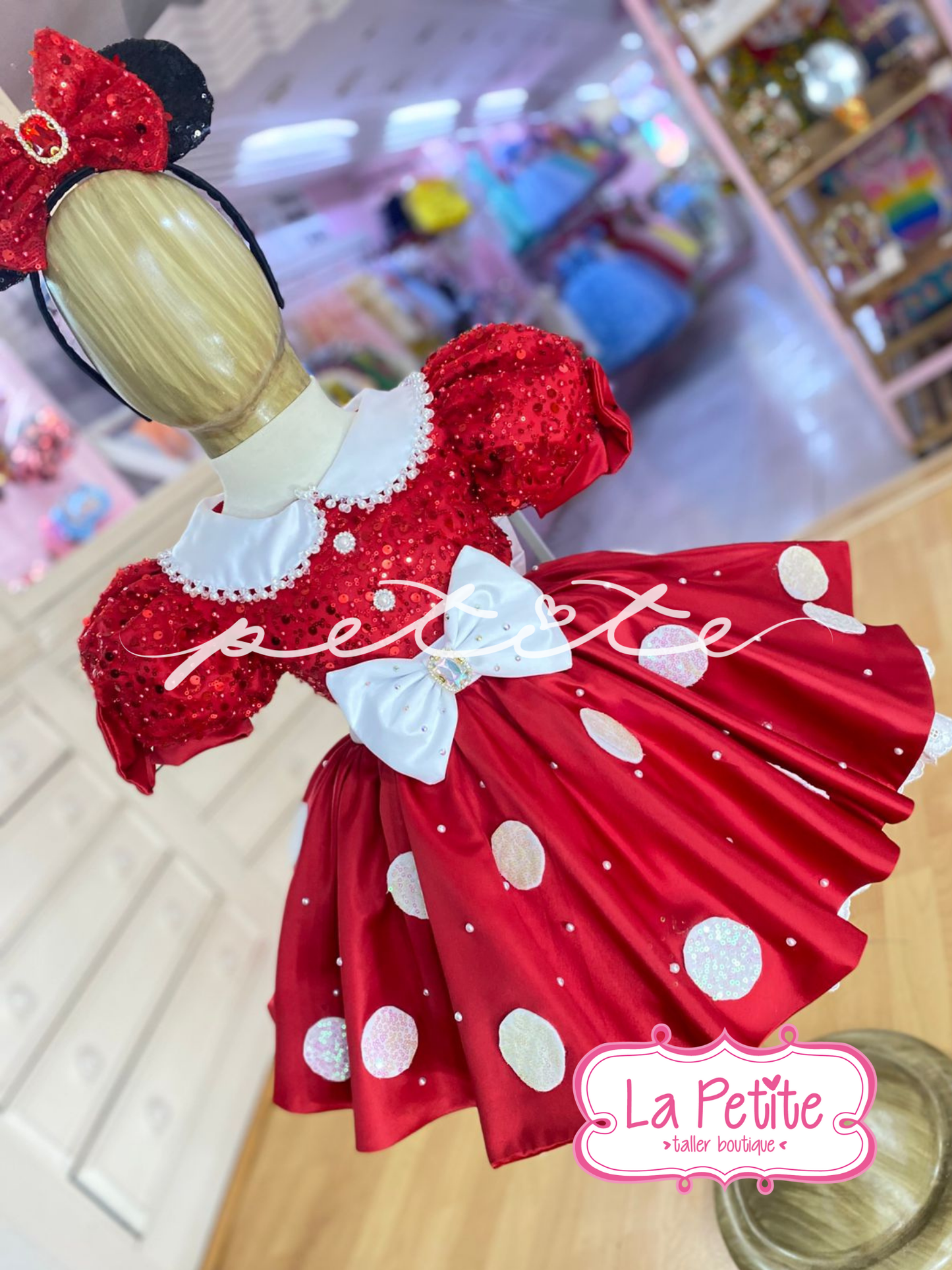 Red Minnie luxo