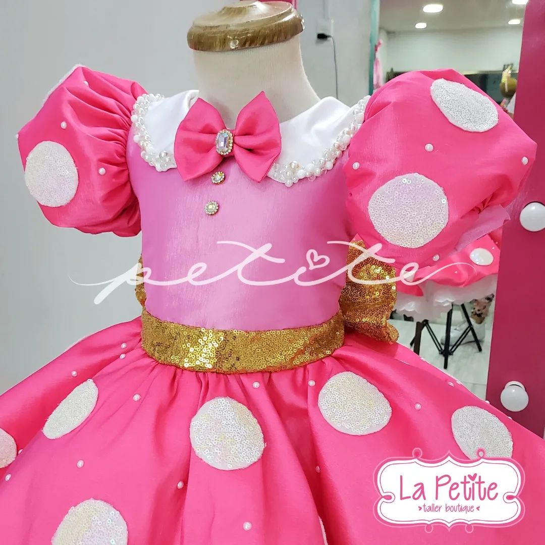 Minnie Luxo Rosa Chicle