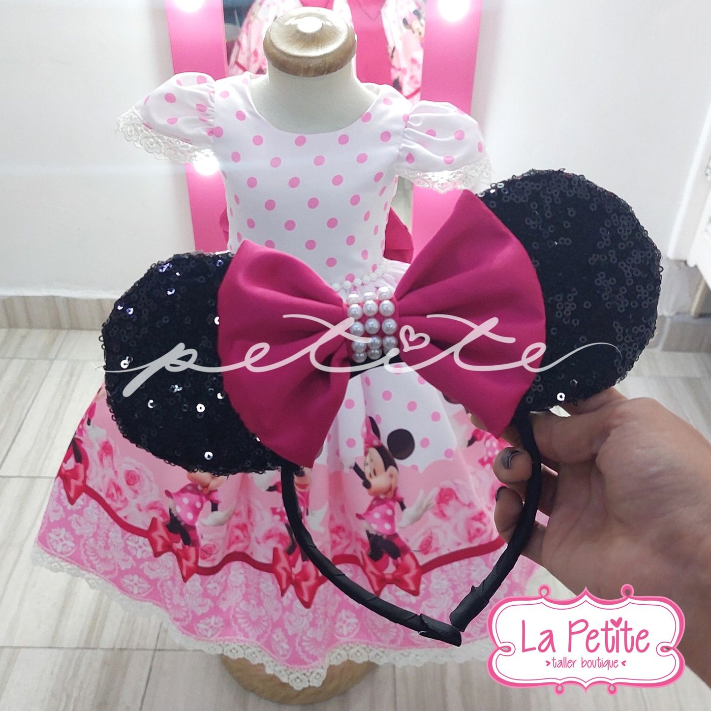 Minnie Mouse Dots Sublimado