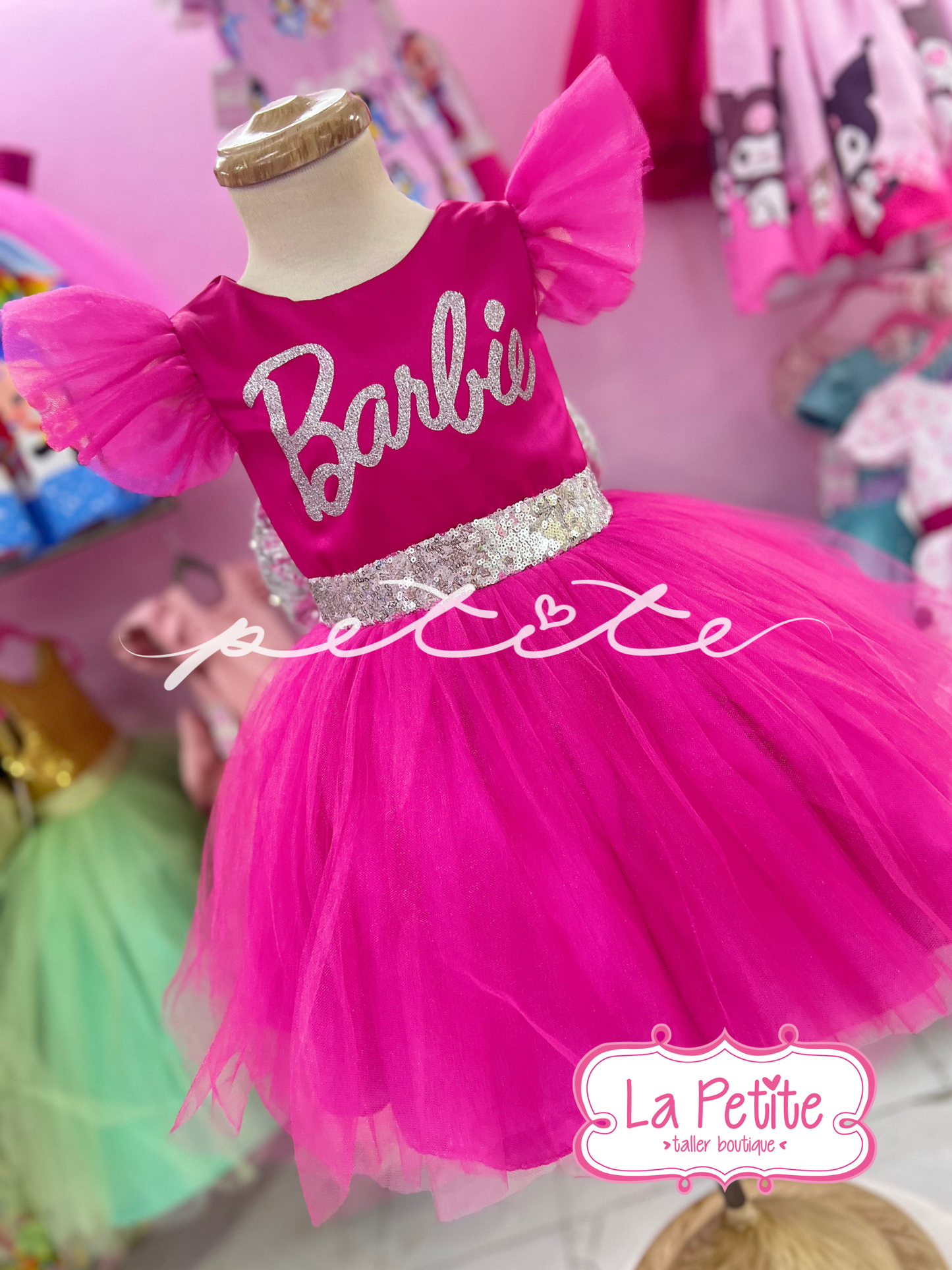 barbie tul mangas