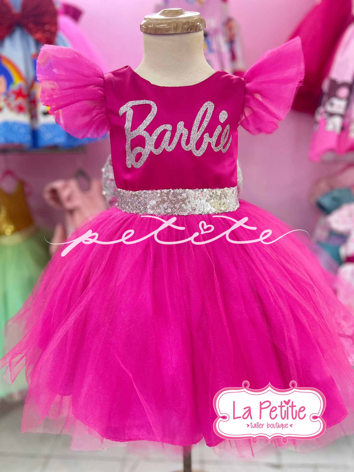 barbie tul mangas
