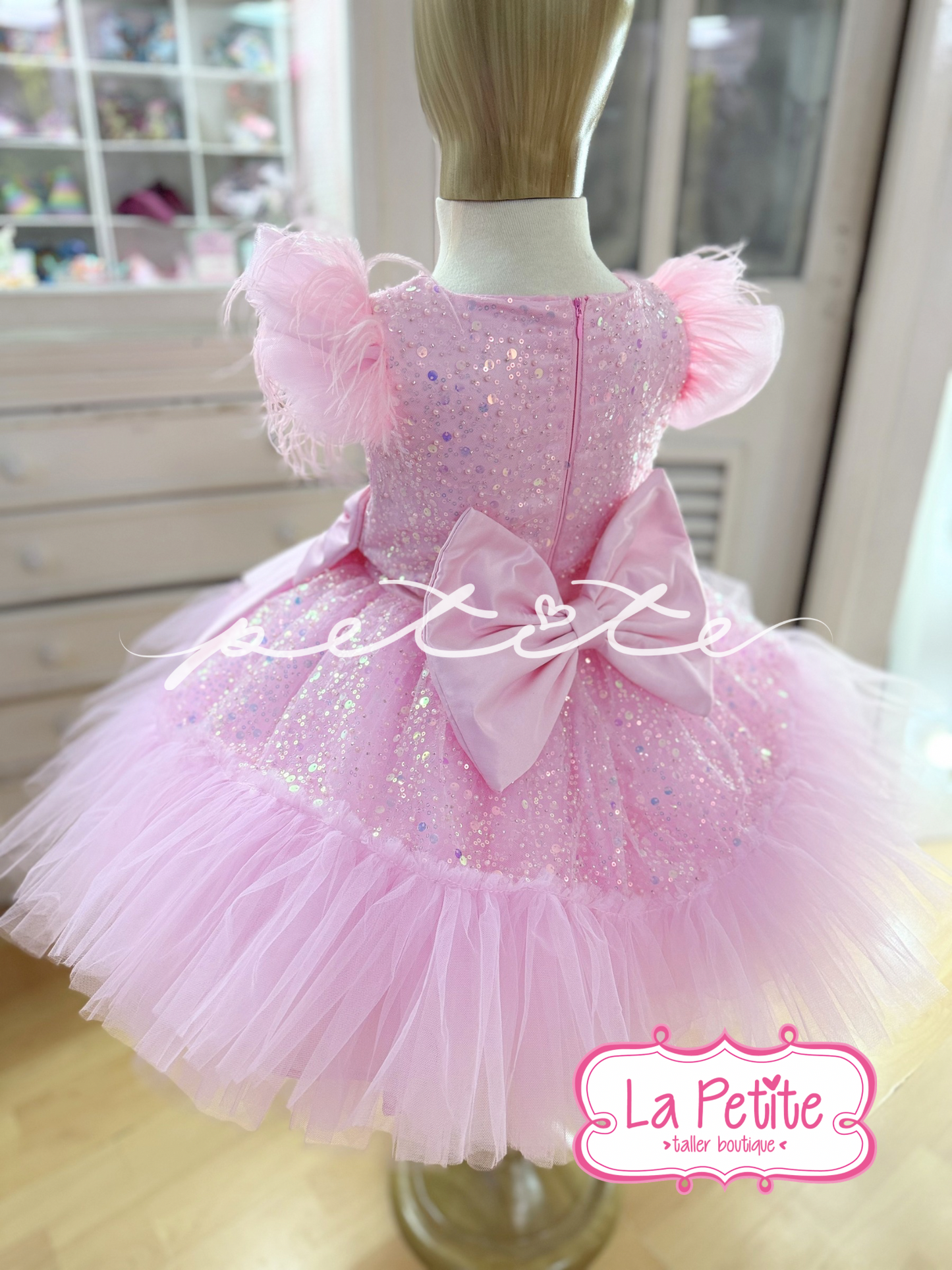 Shimmery pink