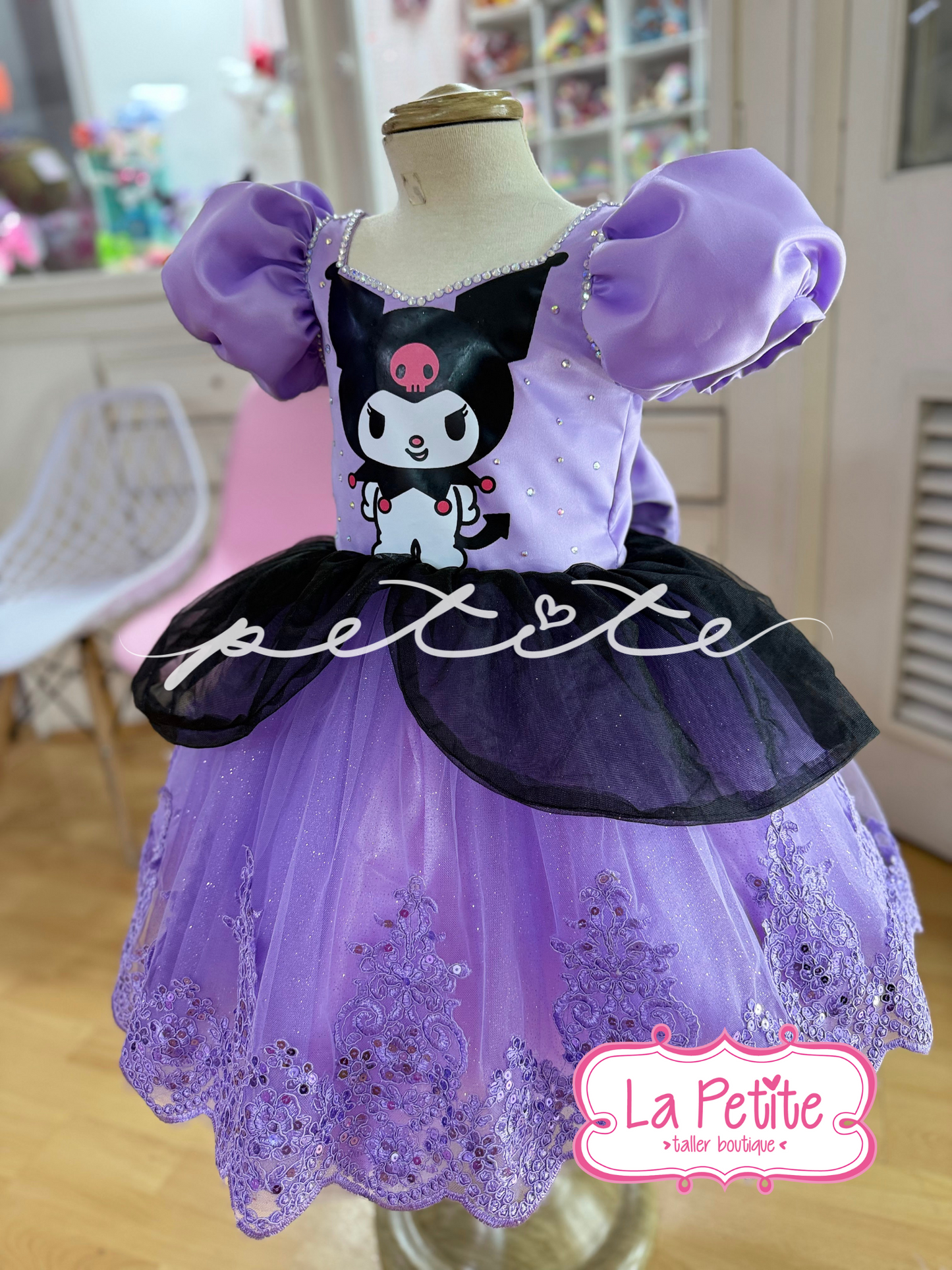Kuromi princesa corto
