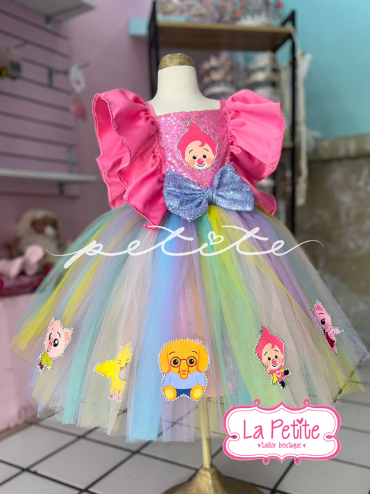 Plim plim Rainbow pink