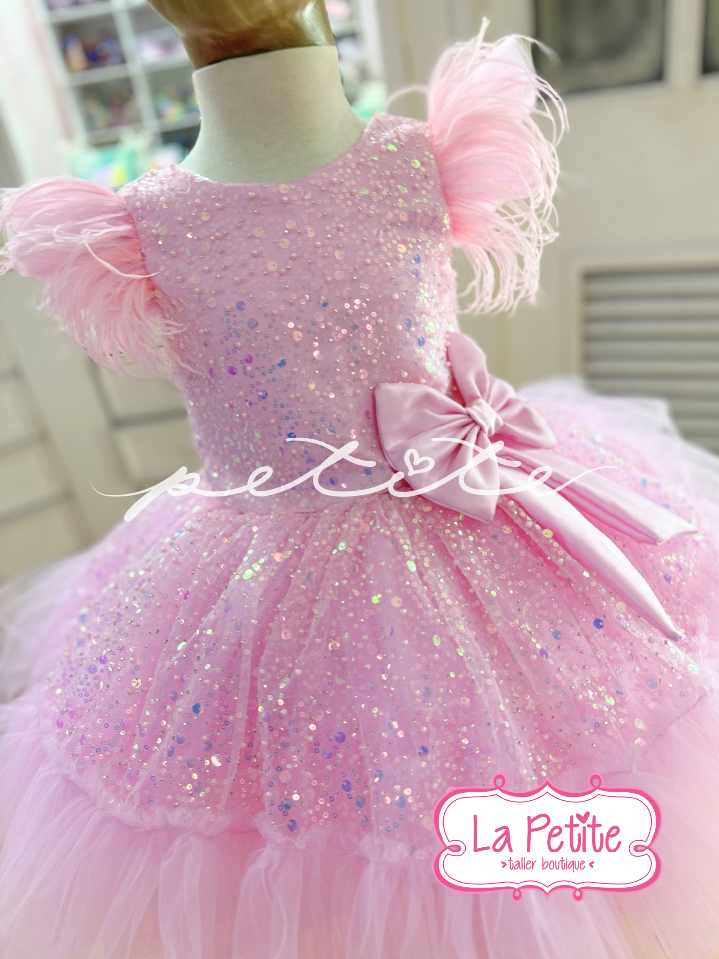Shimmery pink