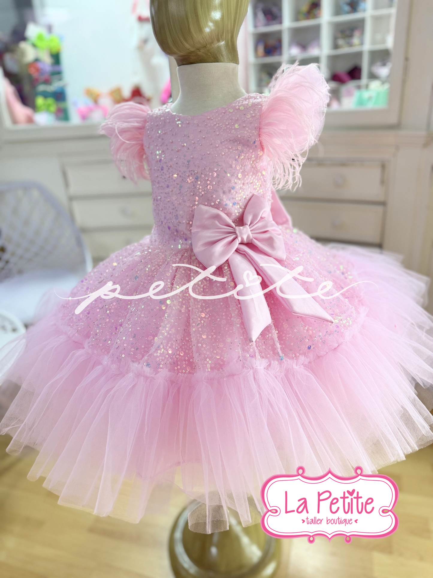 Shimmery pink