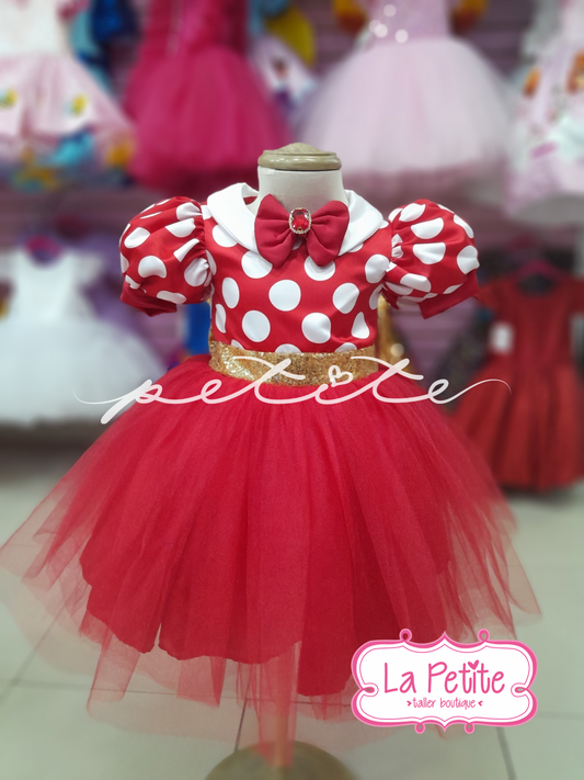 Minnie tul rojo