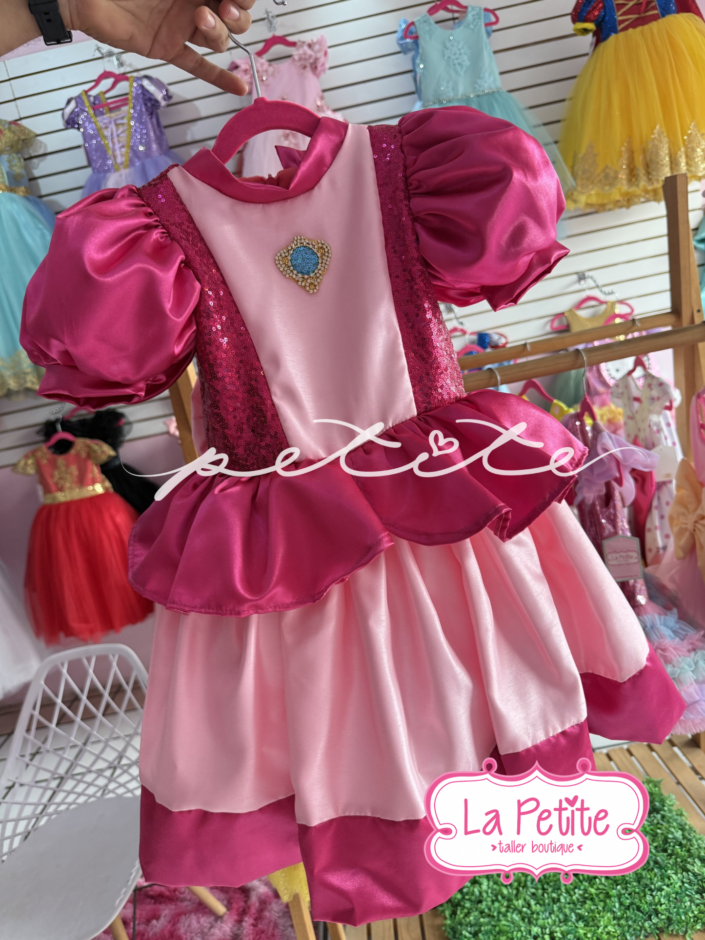 Peach pink