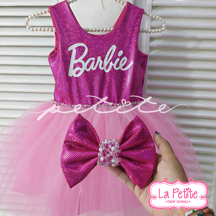 Barbie Fucsia Pedrería