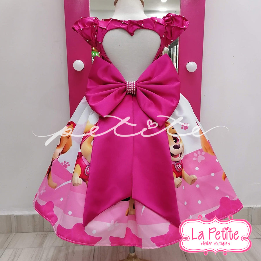 Vestido Skye perlas