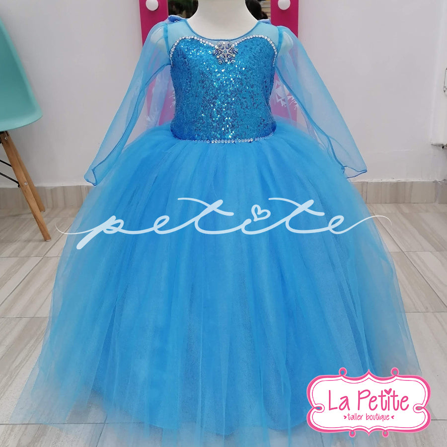 Frozen Vestido liso