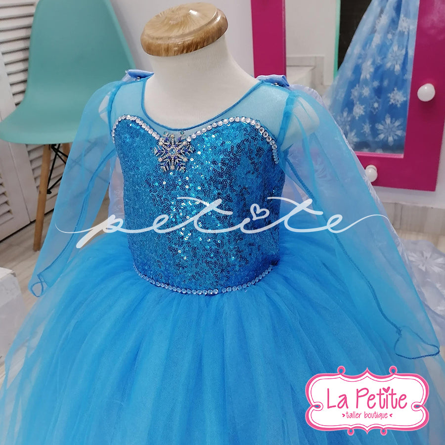 Frozen Vestido liso