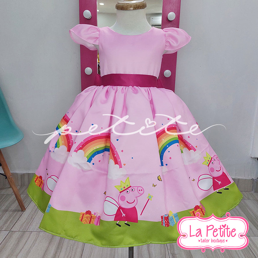 Peppa Pig espalda corazón